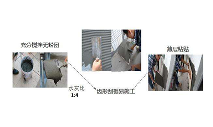 瓷磚粘結劑粘貼施工常見問題